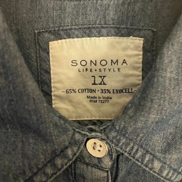 Sonoma Denim Shirt - Picture 2 of 4